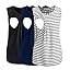 Black-navy-white Stripe(3 Packs) Black-navy-white Stripe(3 Packs)