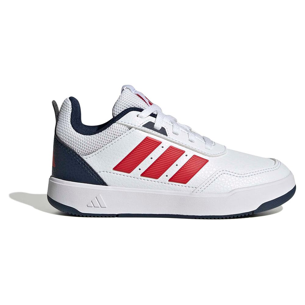 adidas Unisex Kids Tensaur Sport 3.0 Kids Shoes, FTWR White/Collegiate red/Collegiate Navy, 12.5 UK Child