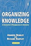 Organizing Knowledge