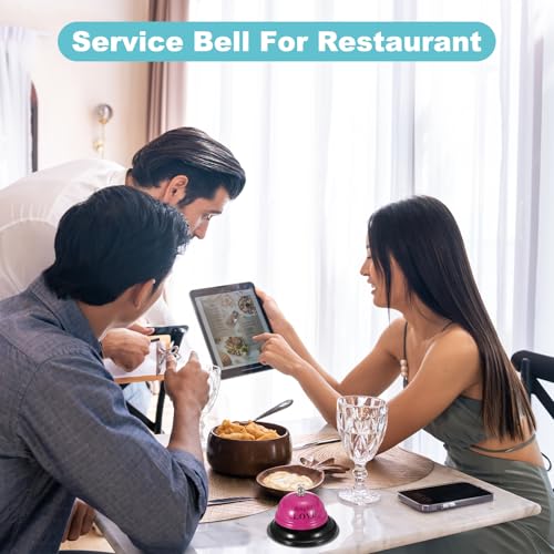Cloche de réception PATIKIL pour alerter sans crier dans l'hôtel