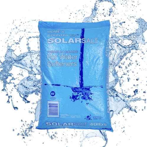 Comparison: Best Solar Salt For Water Softener 10 Home and Country USA 40 Pound Bag of All Natural Solar Salt for Water Softener.