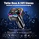 Syncwire Bluetooth 5.4 FM Transmitter Auto Ladegerät 54W PD&QC3.0 USB C Auto Adapter [Schnellladung] [Stärkere Dual-Mikrofone & HiFi-Basston] [Lichtschalter] Kabelloser Radio Freisprechanlage