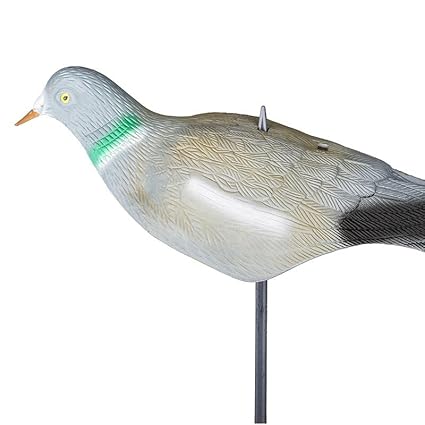 Ubersweet Realistic Pigeon Decoy Weed Pest Control Garden Yard Scarer Scarecrow Decor
