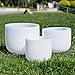RYAN DVAN Crystal Singing Bowl Set of 3, 6