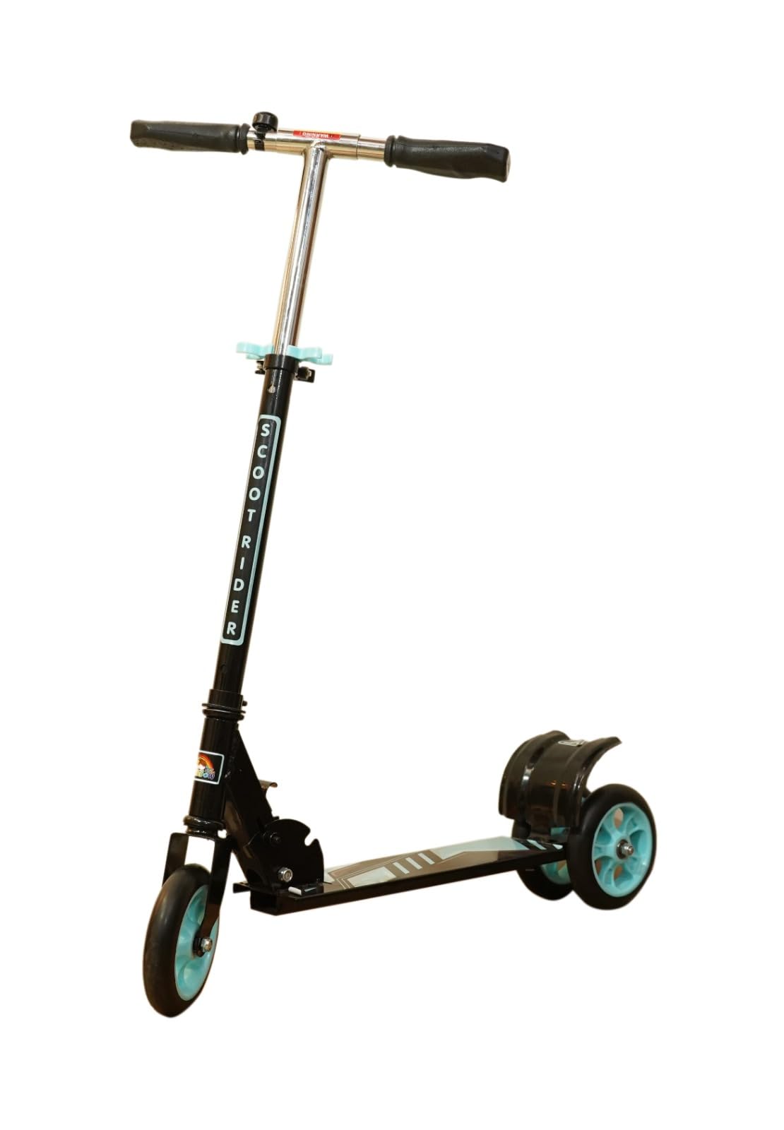 Babykicks Scoot Rider 3 Wheels Scooter for Kids, Unisex Scooter for Kids 6-12 Comes with Handle Bell & Brakes (Blue) (B0CMGT5FHF) Amazon Price History, Amazon Price Tracker