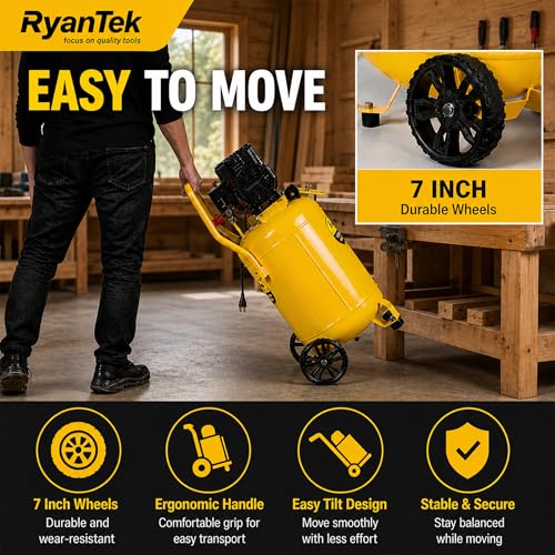 15-Gallon Vertical Air Compressor