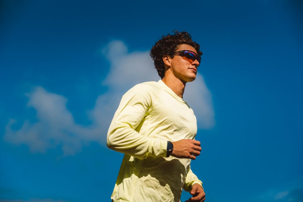 Tifosi Optics Navar Lunettes de soleil de sport – Idéales pour le golf, le pickleball, la course et le tennis. Verres ventilés pour éviter la buée