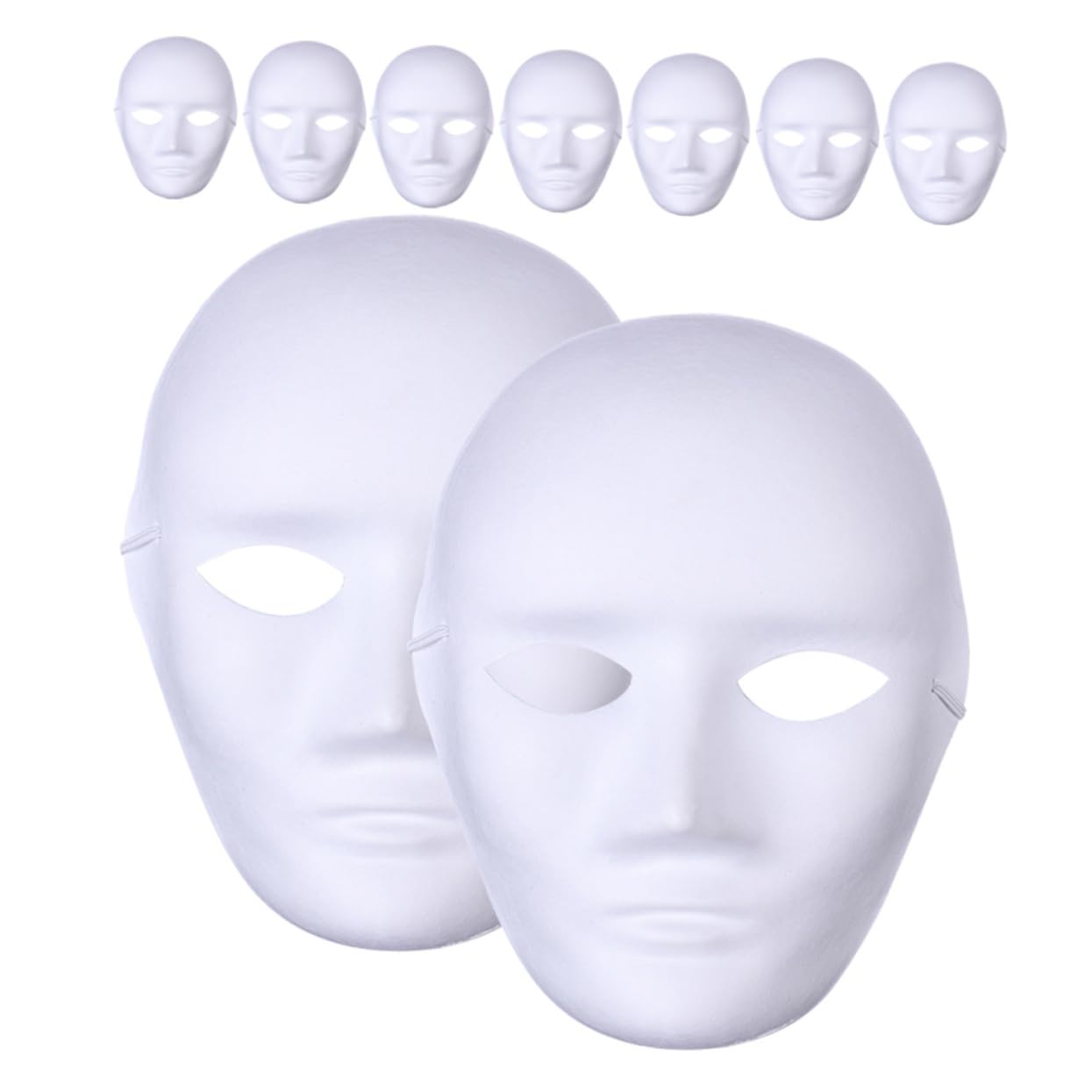 Holibanna 27stücke Blank Masken Für Unbemalte Pappmaske Malen Für Cosplay Geburtstagsfeiern Und Kreative Bastelprojekte