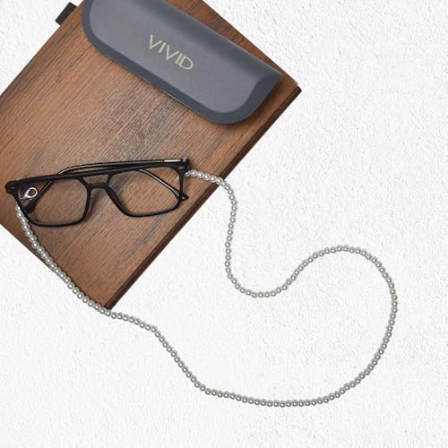 Image of Unisex Specs Holder Hook & Loop Anit Slip Eyewear Lanyard Beads Strap Chain