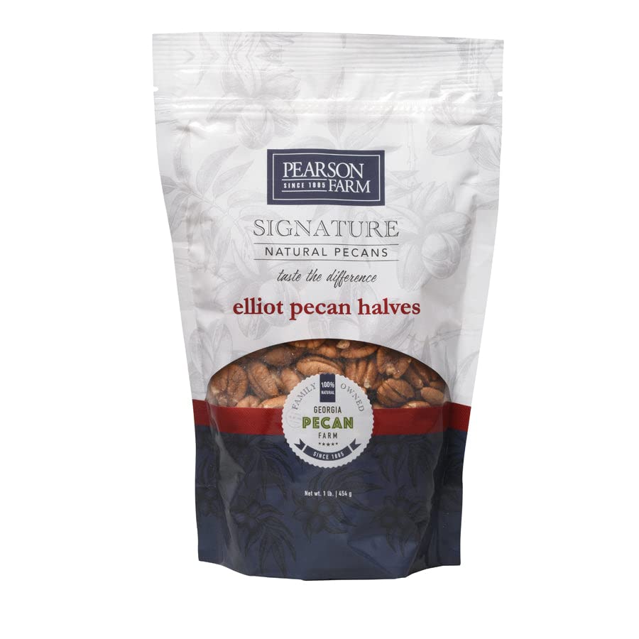 Pearson Farm Elliot Pecan Halves 1LB