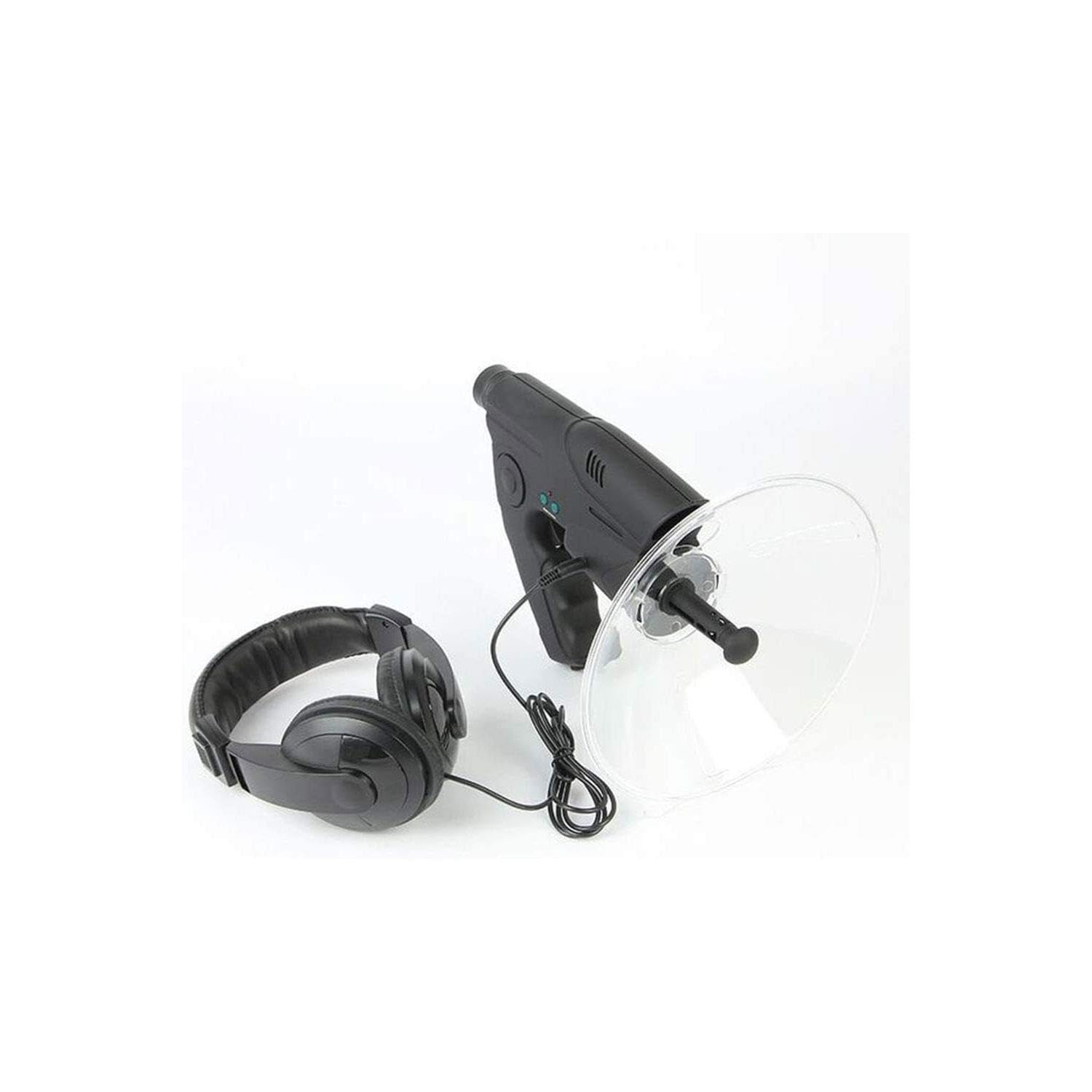 Parabolmikrofon-Monokular, Monokular X8 Bionic Ear-Vergrößerung Monocular Sound Amplifier, Bionic Ear Long Range Birds Listening Telescope 100M