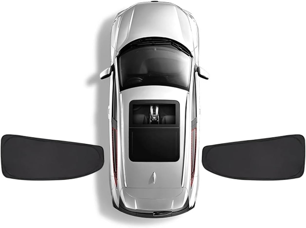 Side Window Shade For BYD For DENZA B8 For FCB For BAO 8 For LEOPARD 8 2024-2026 Car Black Window Sunshade Anti-UV Heat Insulation(Rear Door)