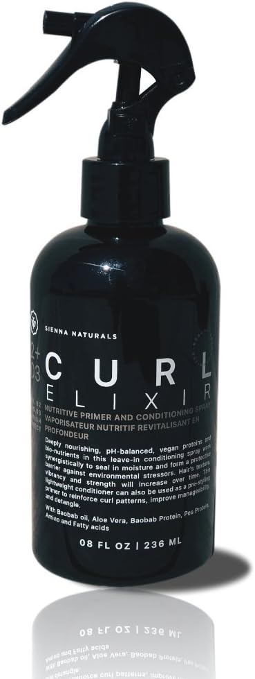 Curl Elixir Leave-in Vegan Moisturizing Spray