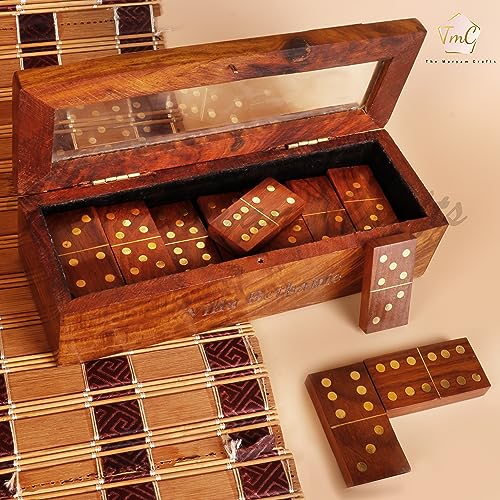 Juego de Domino de Madera Personalizado con Caja Decorativa miniatura 4