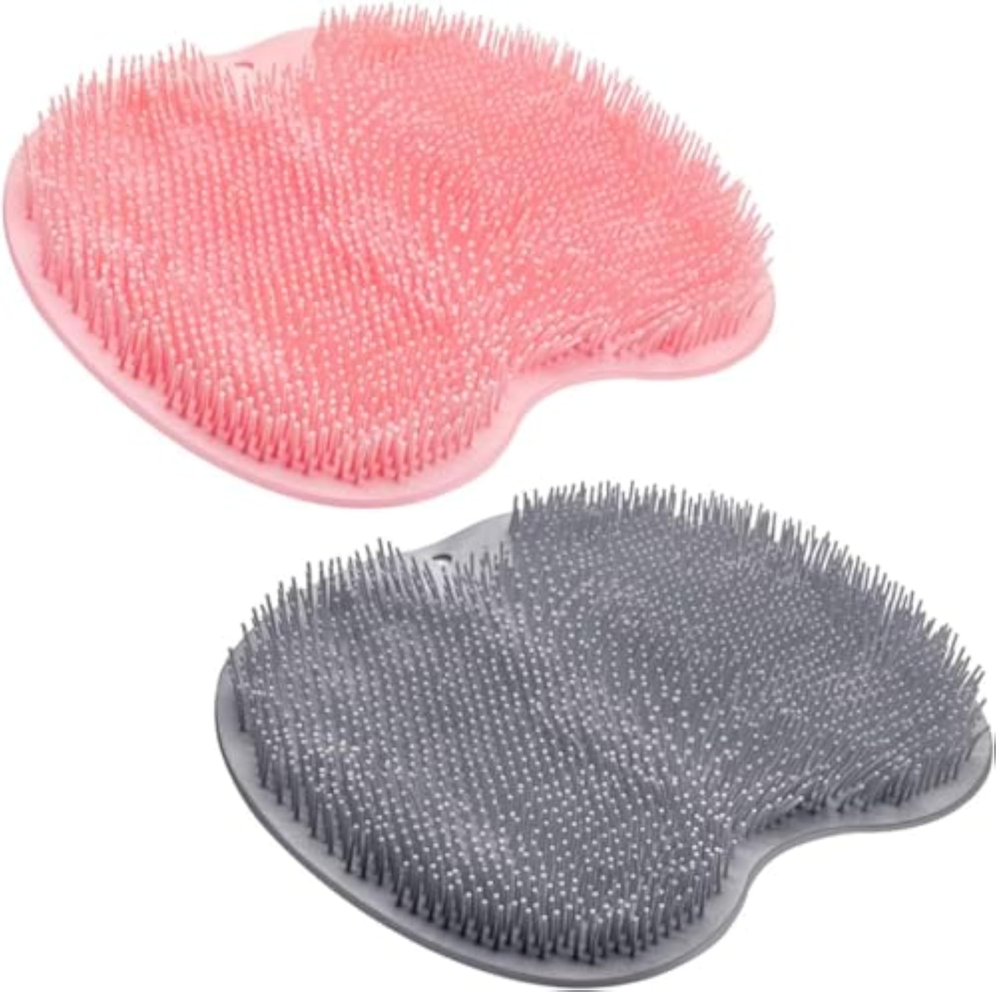 Foot Scrubber for Shower with Non-Slip Suction Cups