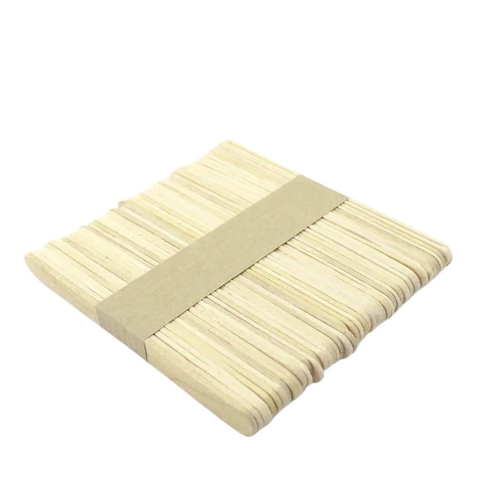 varillas de madera, 500 palitos de madera natural for manualidades, colores pastel(Natural)