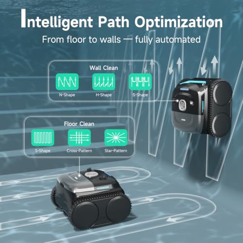 Image of Wybot C2 Cordless Pool Vacuum for Inground Pools, Pool Cleaner Robot