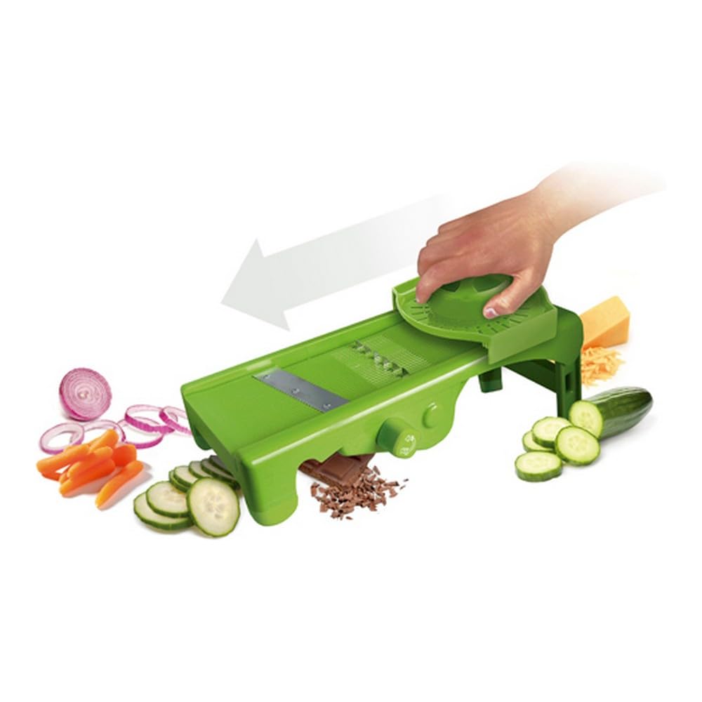 Nerthus FIH 062 Kitchen mandolin for all kind of food with up to 6 cutting types