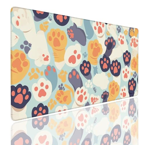 Grand épais mousepad pour éliminer la fatigue du poignet au bureau