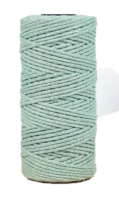 Cordon à épaisseurs en fil coton creux 2 mm pour crocheter vos sacs de plage