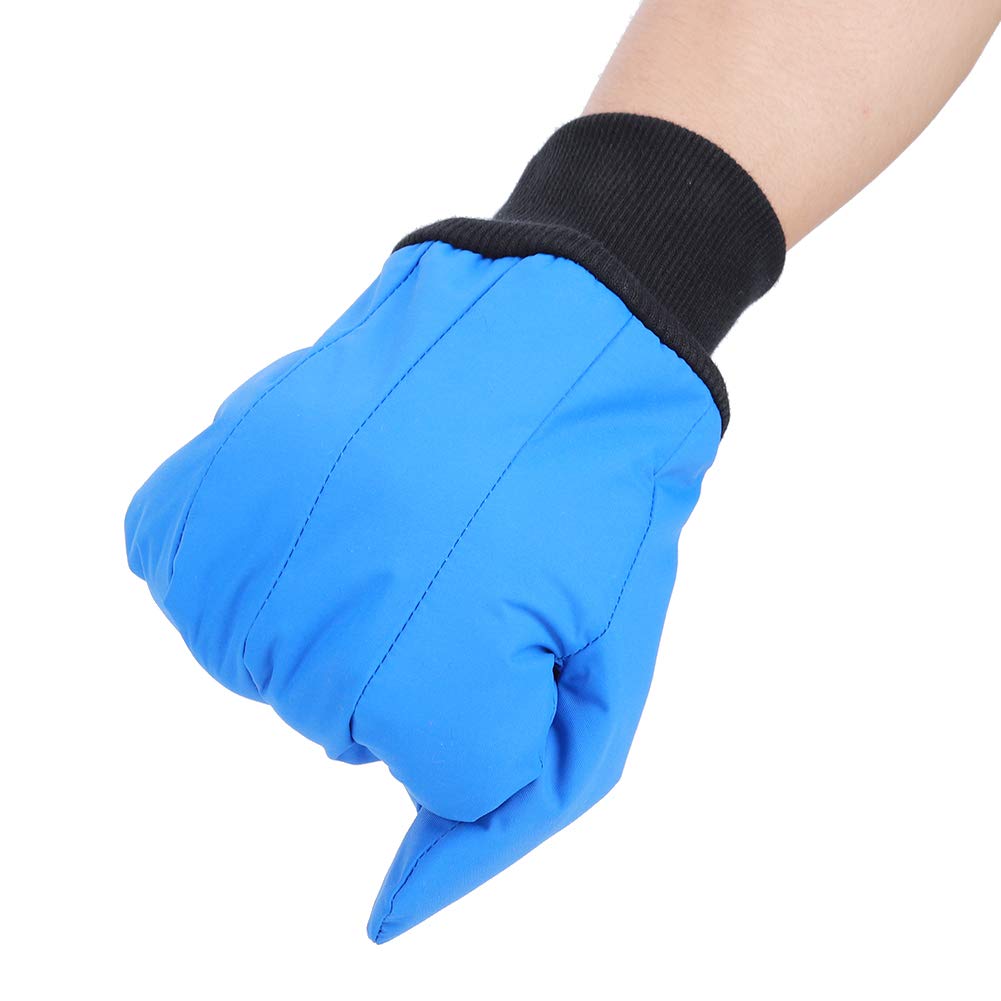Gants, gants de travail résistants au coton, gants cryogéniques imperméables pour stations de remplissage d'azote liquide