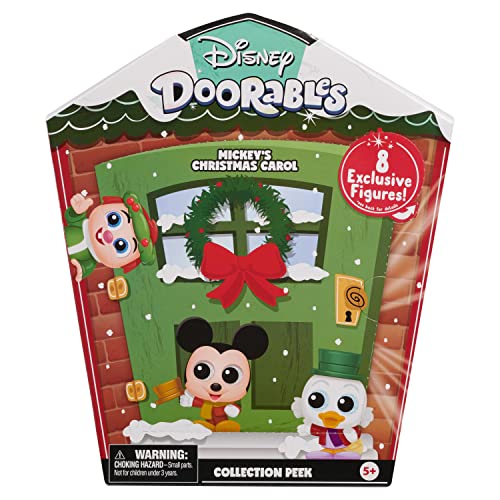 Disneydoorablesmickeyschristmascarolcollectorpeekofficiallylicensedkidstoysforages5upbyjustplay  Urban Country Home Decor Disney doorables mickeys christmas carol collector peek officially licensed kids toys for ages 5 up by just play  urban country home decor