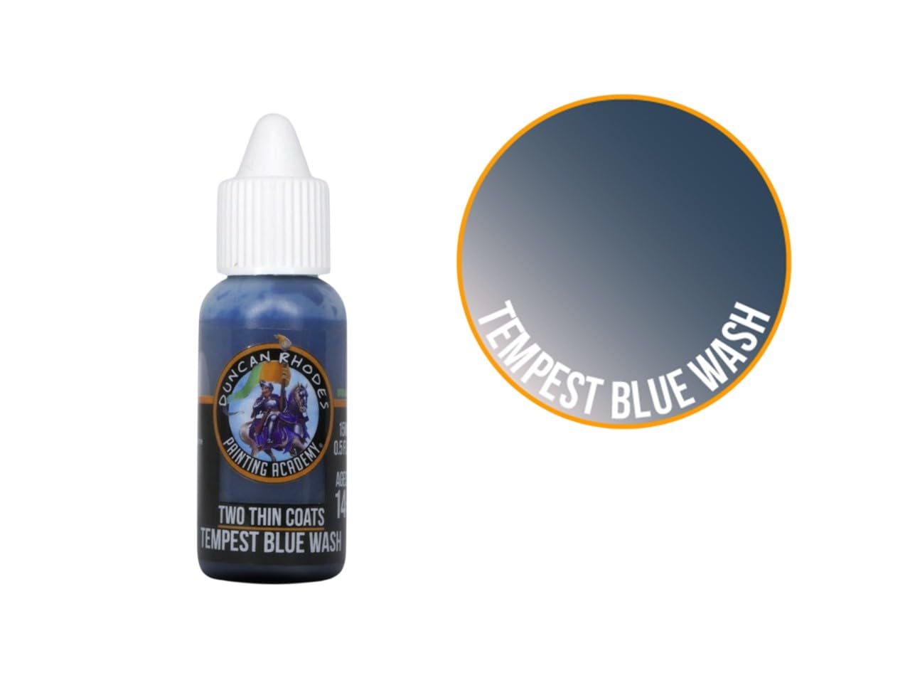 Tempest Blue Wash Two Thin Coats Wave Two Paint Wash