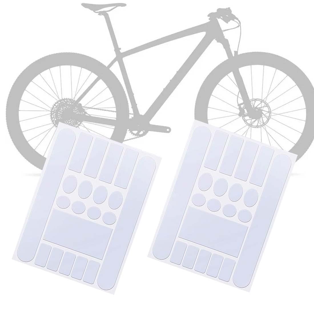 Rotolo Nastro Adesivo Per Protezione Telaio Bicicletta 5 Cm X 3 Mt, Spessore 0,3 - Foto 7