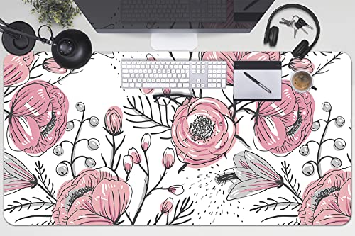 Sous-main de bureau de protection 100x50cm pour le télétravail