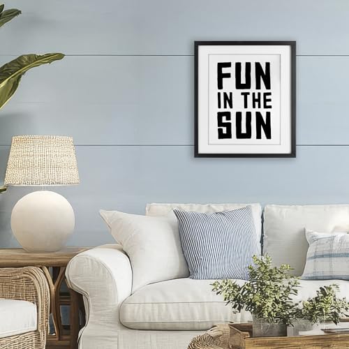 Affiche encadrée Fun In Sun Simple Sentiment Stupell Industries 53x43 cm - 3