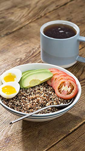 NorQuin Tri-Color Quinoa- Great Blend of Golden, Red & Black Quinoa (5lb) - Great for Food Storage, Restaurants & Wholesale - Perfect Rice & Grain Alternative - Kosher Certified, Gluten Free, Non-GMO