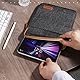 KIZUNA Tablet Hülle 8 Zoll Sleeve Laptop Tasche Wasserdicht Für iPad mini 6 8.3/iPad mini 5 7.9/8.0 Huawei M5/iPad mini 4,3,2/Samsung Galaxy Tab S2/Lenovo Tablettasche Notebook Bag, Braun