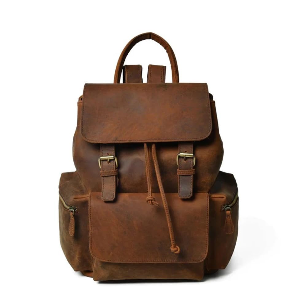 Oliver Walk Multi Utility College Backpack | Laptop Backpack | Leather Backpack | Backpack for Girl & Boy | Adjustable Strap (B0CMXRX339) Amazon Price History, Amazon Price Tracker