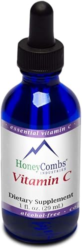 Miniatura 3 de Líquido de vitamina C  Gotas de vitamina C oral sin alcohol  Vitamina C líquida para la piel, huesos y salud de las articulaciones  Suplemento