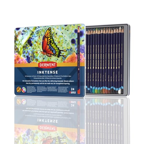 Derwent Inktense Watercolour Pencil Set