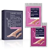 Exfoliating and Moisturizing Foot Peel Mask in One Box – Feet Treatment – Removes Dead Skin, Repairs