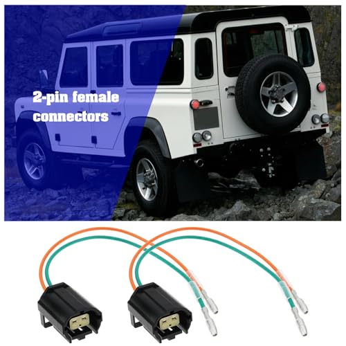 YINETTECH 5 x 2-polige und 3-polige LED-Licht-Verkabelungs-Konvertierungs-Kit für Land Rover Defender 1983–1993