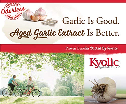 Wakunaga Kyolic Aged Garlic Extract Cardiovascular Original Formula 100 - 300 Capsules - Image 6