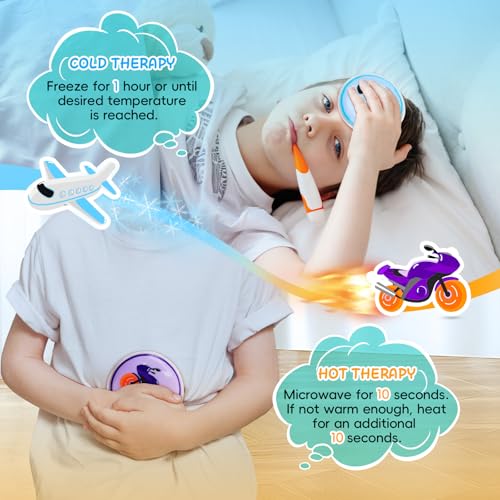 Image of Comfytemp Kids Ice Packs for Boo Boo, Small Gel Ice Pack Injuries Reusable