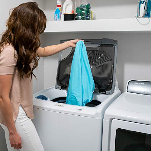 Sheetworld Fitted 100% Cotton Jersey Pack N Play Sheet Fits Graco Square Play Yard 36 X 36, Solid Aqua, Made In Usa #TOP4