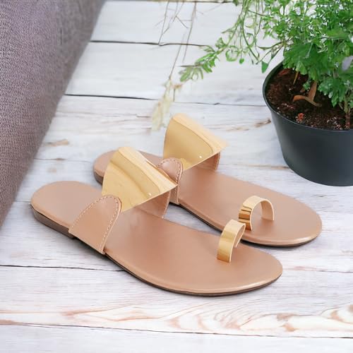 Image of DFR Women Casual Cushioned Flat Slippers Woman