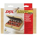 SKIL 91012 12pc Router Bit Set