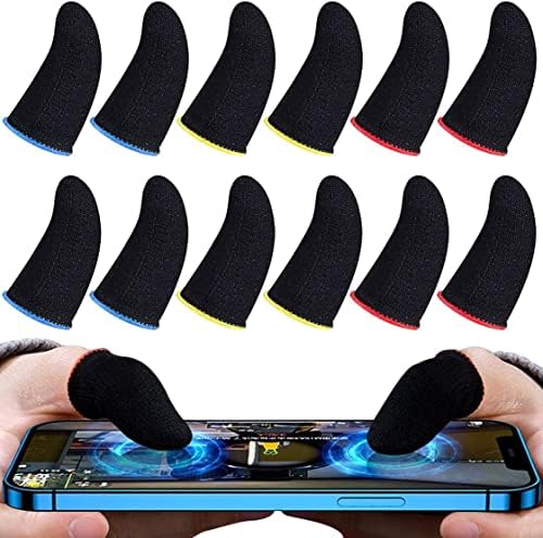 Finger Sleeve Per Gaming - 6 Pezzi, Traspiranti, Antiscivolo, Per PUBG Mobile E Altri Giochi - Foto 8