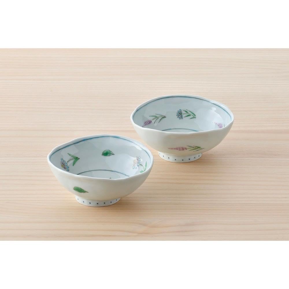 Amazon.co.jp: 【波佐見焼】野の花 小丼 2点セット 食器 皿 茶碗 小鉢