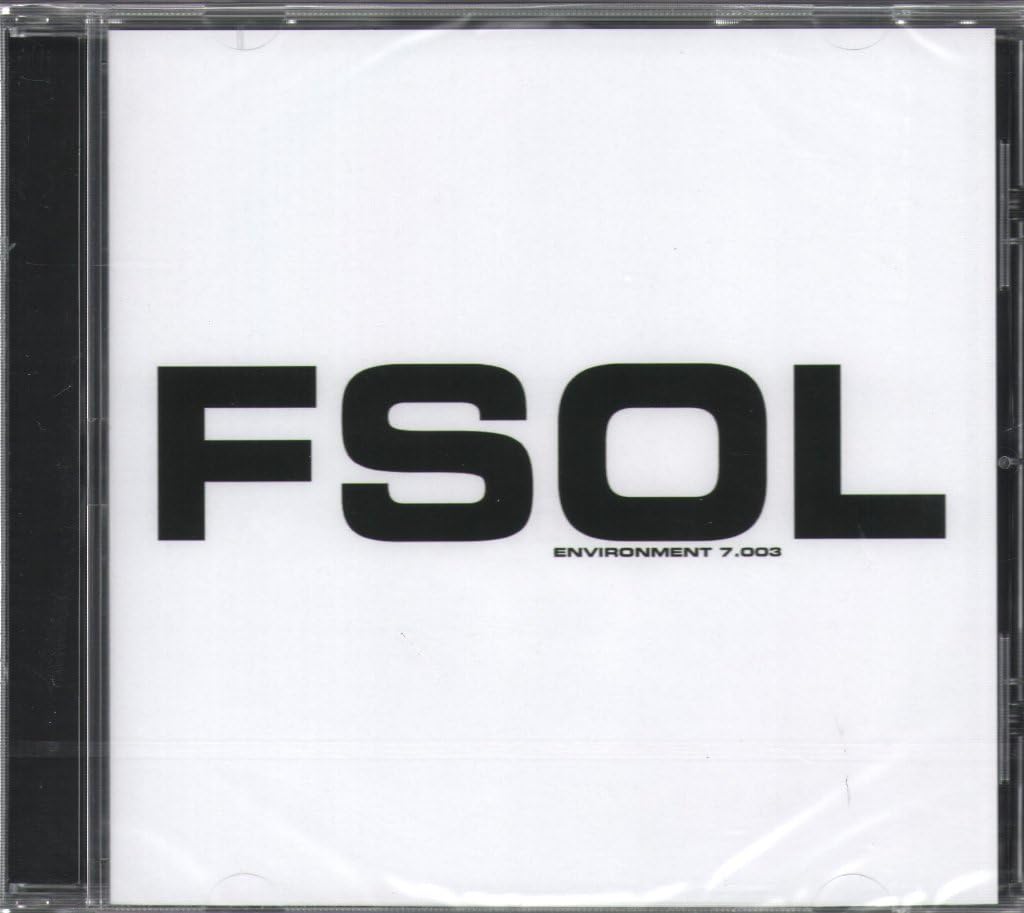 FSOL aka THE FUTURE SOUND OF LONDON - Environment 7003 - CD