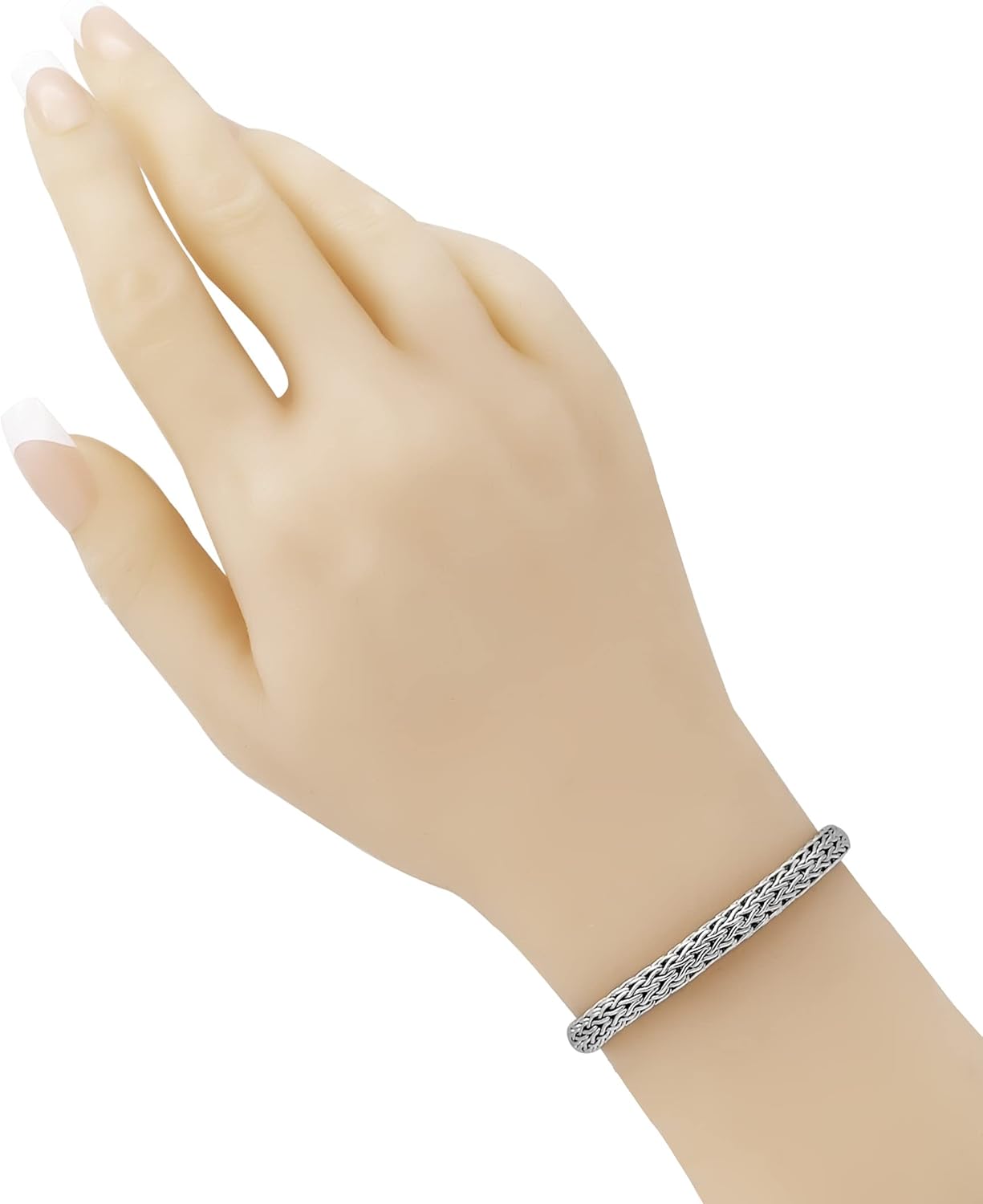 DEVATA Bali Dragon Bone Tulang Naga Chain/Borobudur Byzantine Chain/Paddy Chain 925 Sterling Silver Chain Bracelet Women Men