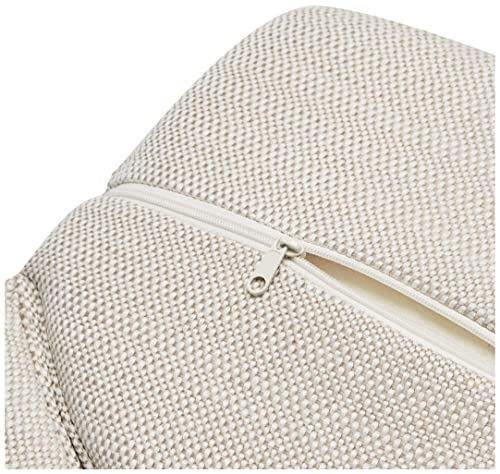 Amazonベーシック L字フロアソファ 3人掛け レイアウト自由 コーナー こたつ用 アイボリー [5]