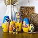 AEVVV Ancient Egypt Theme Nesting Dolls Set 7 pcs - Matryoshka Dolls Egyptian Art - Russian Dolls Egyptian Decor for Home - Egyptian Souvenirs - Egypt Gifts - Matryoshka Doll