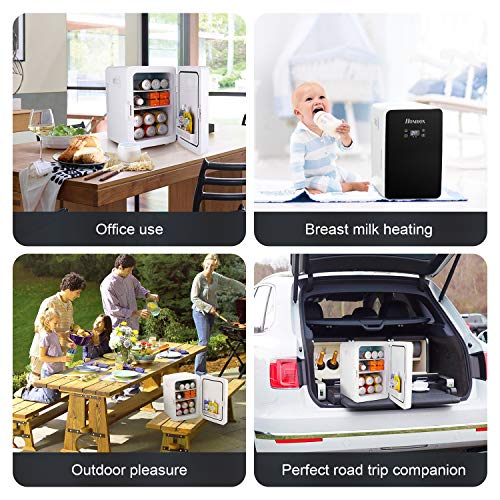 Homdox 506 Mini Fridge, 20L Portable Cooler Warmer Refrigerators, 60W Small Refrigerator, Ac/Dc Compact Skincare Fridge thumb #4