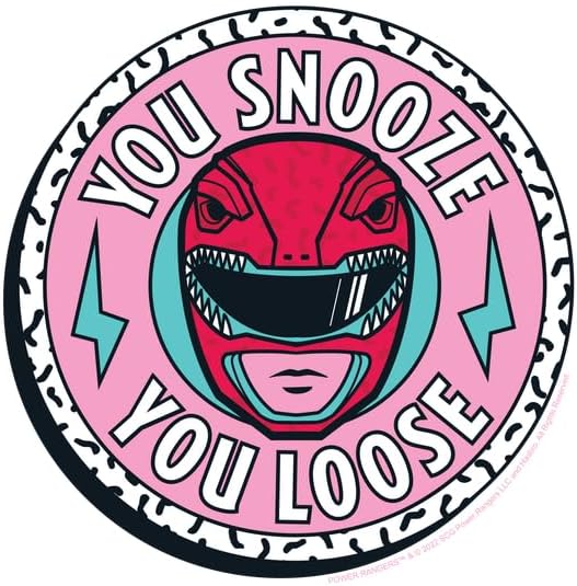 CafePress Power Rangers You Snooze You Loose Adjustable Baseball Cap